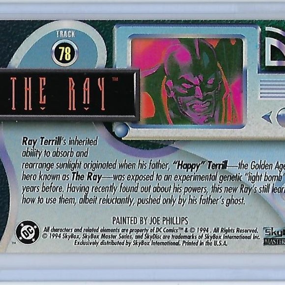 DC Comics SkyBox Master Series Trading Cards - Guy Gardner to - Picture 2 of 8